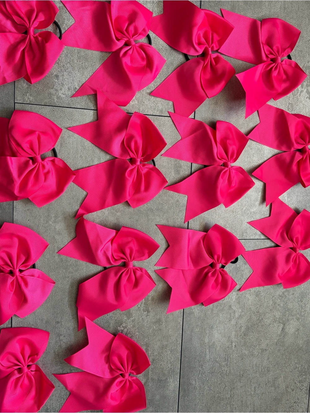 🎀 Set of 14 Pink Cheer Bows 🎀